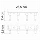 WASSERKRAFT Oder K-3074 Кронштейн настенный, хром WASSERKRAFT 3074 - фото 330194