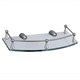 WASSERKRAFT K-588 Полка стеклянная, хром WASSERKRAFT 588 - фото 330222