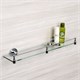 WASSERKRAFT Rhein K-6244 Полка стеклянная с бортиком, хром WASSERKRAFT 6244 - фото 330252