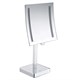 WASSERKRAFT K-1007 Зеркало с LED-подсветкой, 3-х кратным увеличением, хром WASSERKRAFT 1007 - фото 330309