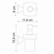 WASSERKRAFT Wern K-2599 Дозатор для жидкого мыла, хром WASSERKRAFT 2599 - фото 330317