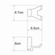 WASSERKRAFT Leine K-5023D (ранее К-5023) Крючок двойной, хром WASSERKRAFT 5023D - фото 330345