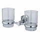 WASSERKRAFT Oder K-3028D Подстаканник двойной, хром WASSERKRAFT 3028D - фото 330418