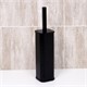 WASSERKRAFT K-1117BLACK Щетка для унитаза напольная, черный WASSERKRAFT 1117B - фото 330480