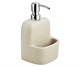 WASSERKRAFT K-8499 Дозатор с емкостью для губки, бежевый WASSERKRAFT 8499 - фото 330502