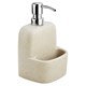 WASSERKRAFT K-8499 Дозатор с емкостью для губки, бежевый WASSERKRAFT 8499 - фото 330504