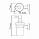 WASSERKRAFT Lippe K-6599 Дозатор для жидкого мыла, хром WASSERKRAFT 6599 - фото 330509