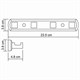 WASSERKRAFT Lippe K-6574 Кронштейн настенный, хром WASSERKRAFT 6574 - фото 330564