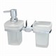 WASSERKRAFT Wern K-2589 Держатель стакана и дозатора, хром WASSERKRAFT 2589 - фото 330577