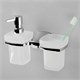 WASSERKRAFT Wern K-2589 Держатель стакана и дозатора, хром WASSERKRAFT 2589 - фото 330578