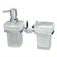 WASSERKRAFT Wern K-2589 Держатель стакана и дозатора, хром WASSERKRAFT 2589 - фото 330579