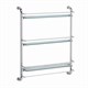 WASSERKRAFT K-2033 Полка стеклянная тройная, хром WASSERKRAFT 2033 - фото 330616
