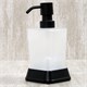 WASSERKRAFT Amper K-5499BLACK Дозатор для жидкого мыла, черный WASSERKRAFT 5499B - фото 330650