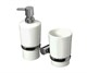 WASSERKRAFT K-28289 Держатель стакана и дозатора, хром WASSERKRAFT 28289 - фото 330684