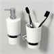 WASSERKRAFT K-28289 Держатель стакана и дозатора, хром WASSERKRAFT 28289 - фото 330685
