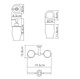 WASSERKRAFT K-24189 Держатель стакана и дозатора, хром WASSERKRAFT 24189 - фото 330771