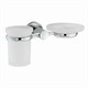 WASSERKRAFT Donau K-9426 Держатель стакана и мыльницы, хром WASSERKRAFT 9426 - фото 330870