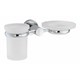 WASSERKRAFT Donau K-9426 Держатель стакана и мыльницы, хром WASSERKRAFT 9426 - фото 330872