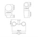 WASSERKRAFT K-28226 Держатель стакана и мыльницы, хром WASSERKRAFT 28226 - фото 330888