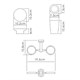 WASSERKRAFT K-28126 Держатель стакана и мыльницы, хром WASSERKRAFT 28126 - фото 330959