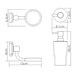 WASSERKRAFT K-28199 Дозатор для жидкого мыла, хром WASSERKRAFT 28199 - фото 331061