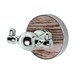 WASSERKRAFT Regen K-6923D Крючок двойной, хром WASSERKRAFT 6923D - фото 331199