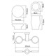 WASSERKRAFT K-24226 Держатель стакана и мыльницы, хром WASSERKRAFT 24226 - фото 331210