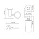 WASSERKRAFT K-28299 Дозатор для жидкого мыла, хром WASSERKRAFT 28299 - фото 331225