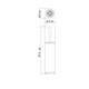 WASSERKRAFT K-1117WHITE Щетка для унитаза напольная, белый WASSERKRAFT 1117W - фото 331279
