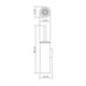 WASSERKRAFT K-1087BLACK Щетка для унитаза подвесная, черный WASSERKRAFT 1087B - фото 331337