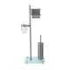 WASSERKRAFT K-1264NICKEL Комбинированная напольная стойка, никель WASSERKRAFT 1264N - фото 331338