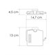 WASSERKRAFT Rhin K-8725 Держатель туалетной бумаги, хром WASSERKRAFT 8725 - фото 331361