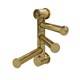 WASSERKRAFT K-1053POLISHED GOLD Держатель полотенец тройной, золото WASSERKRAFT 1053PG - фото 331402