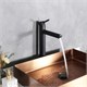 GID Смеситель высокий для раковины Berlin SS080-BM-D SS080BMD черный матовый GID-SS080BMD - фото 332026