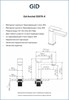GID Смеситель для раковины Anchel SS979-CH-K SS979CHK хром GID-SS979CHK - фото 332048