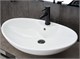 GID Раковина N9004 51205 накладная белая 65x43.5x20 GID-51205 - фото 332111