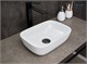GID Раковина N1334 51237 накладная белая 36x25x11.5 GID-51237 - фото 332138