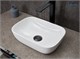 GID Раковина N1334 51237 накладная белая 36x25x11.5 GID-51237 - фото 332139