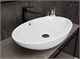 GID Раковина N9007 51207 накладная белая 63.5x41.5x15 GID-51207 - фото 332295