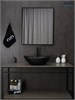 GID Раковина Bm9133 53352 накладная черная матовая 48x30.5x14.5 GID-53352 - фото 332354