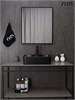 GID Раковина Bm9091 53373 накладная черная матовая 48x37x13 GID-53373 - фото 332368