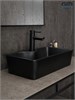 GID Раковина Bm9092 53353 накладная черная матовая 55x31x14 GID-53353 - фото 332398