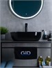 GID Раковина BL1302 53347 накладная черная глянцевая 50x40x14 GID-53347 - фото 332460
