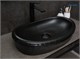 GID Раковина Bm777 53357 накладная черная матовая 60x39x13.5 GID-53357 - фото 332468