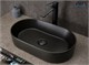 GID Раковина N9020bg 53379 накладная черная графит 52.5x30.5x11.5 GID-53379 - фото 332491