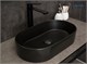 GID Раковина N9020bg 53379 накладная черная графит 52.5x30.5x11.5 GID-53379 - фото 332493
