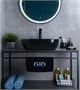 GID Раковина Bm1302 53348 накладная черная матовая 50x40x14 GID-53348 - фото 332507