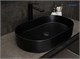 GID Раковина Bm1479 53354 накладная черная матовая 61x38.5x12 GID-53354 - фото 332509