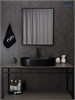 GID Раковина Bm1479 53354 накладная черная матовая 61x38.5x12 GID-53354 - фото 332510