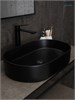 GID Раковина Bm1479 53354 накладная черная матовая 61x38.5x12 GID-53354 - фото 332512